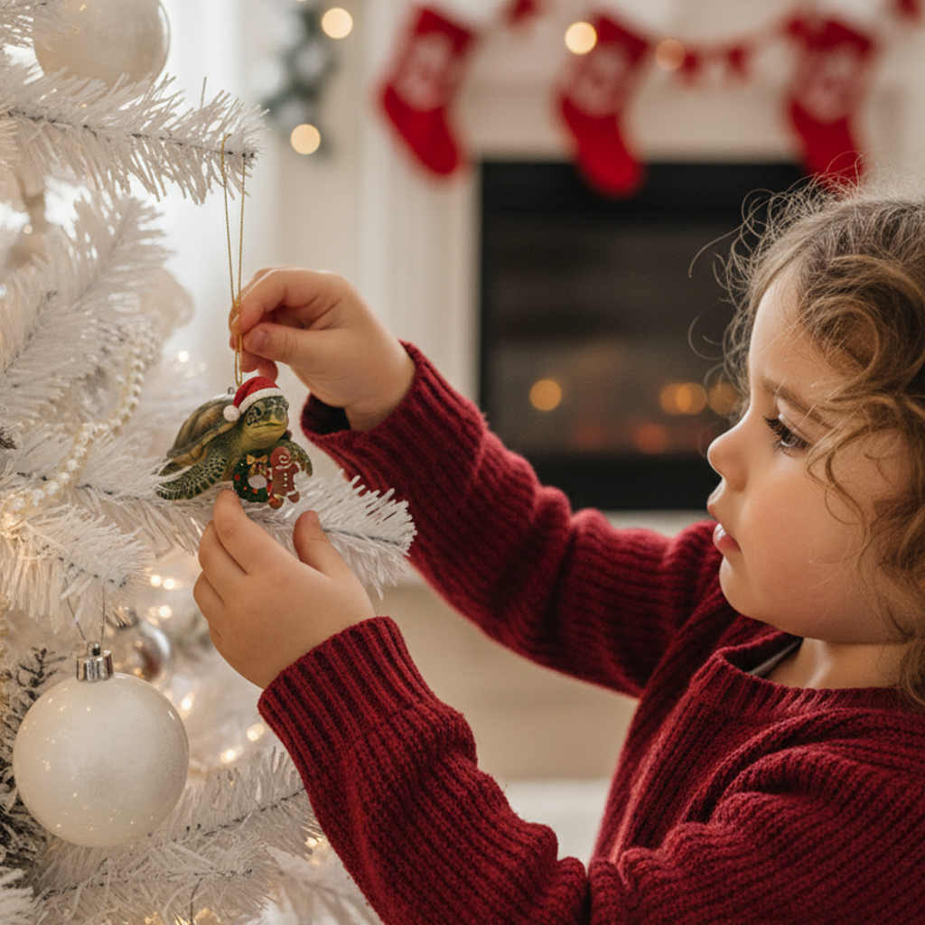 Calendrier De l’Avent: Les 24 Tortues de Noël – Édition Magique