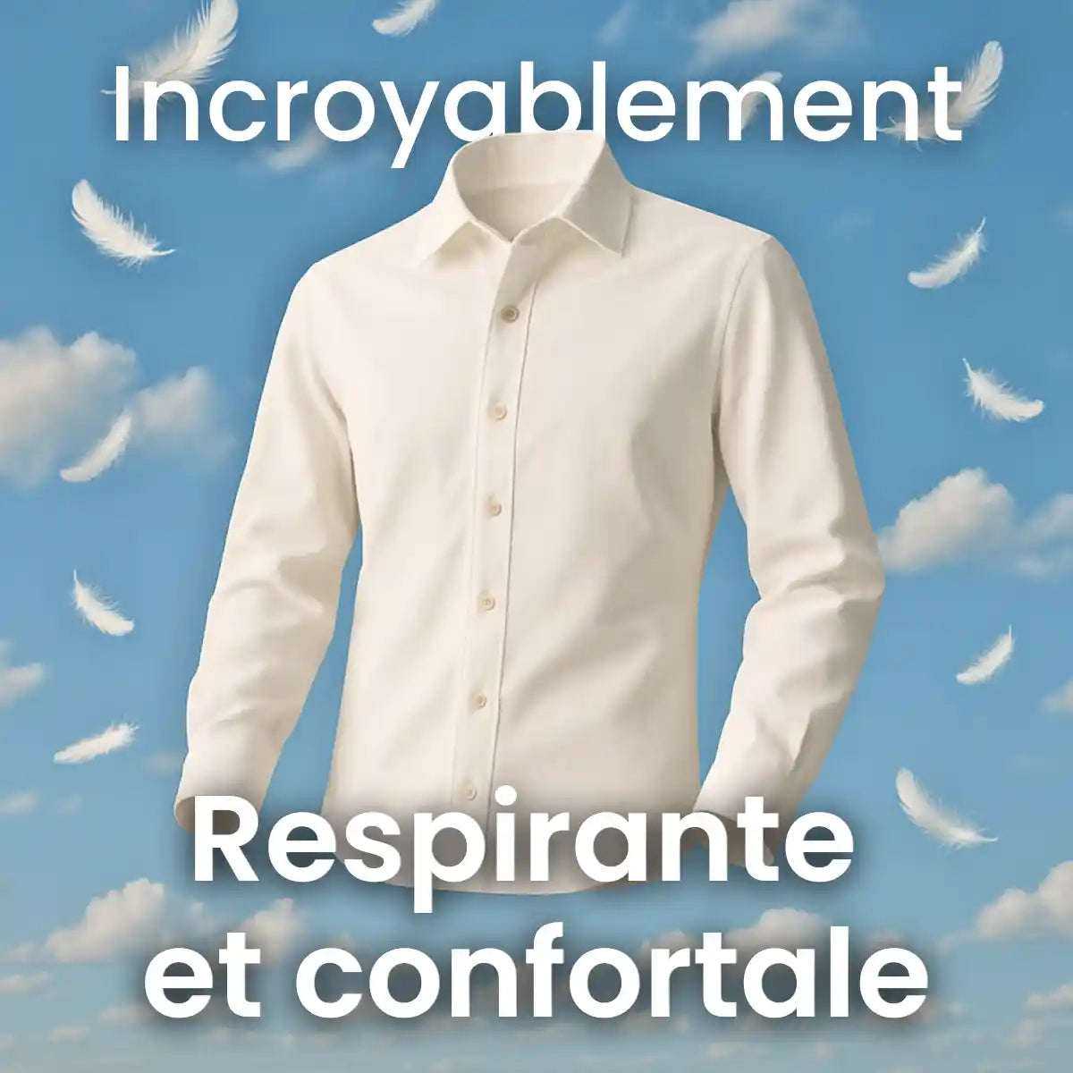 Chemise Infroissable à Coupe Ajustée