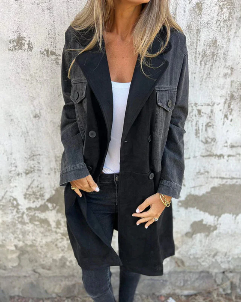 L'LEVANI™ | ASTRID - VESTE EN DENIM POUR FEMME