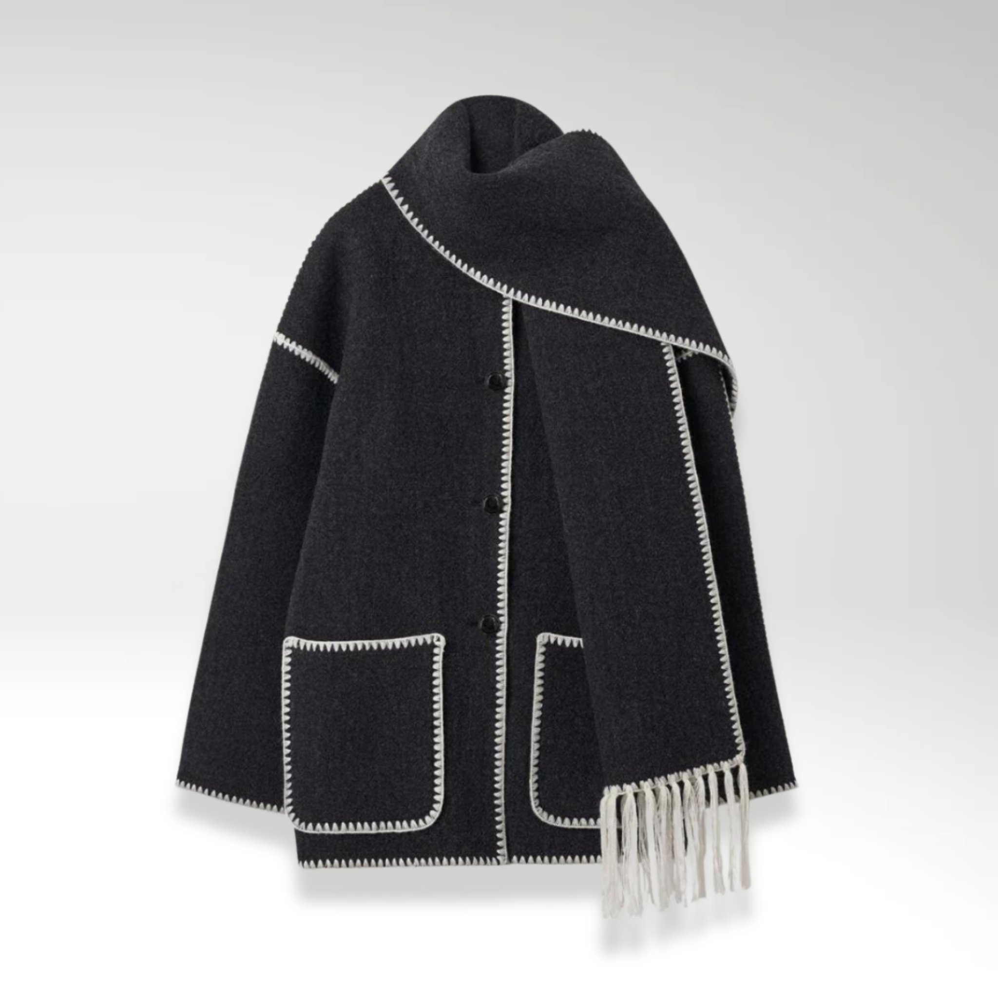 L'LEVANI™ | CHARLOTTE - MANTEAU CHIC INTEMPOREL