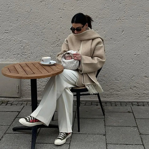 L'LEVANI™ | CHARLOTTE - MANTEAU CHIC INTEMPOREL