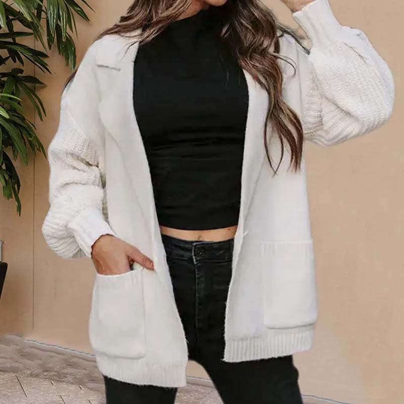 L'LEVANI™ | Cardigan Décontracté De Couleur Unie