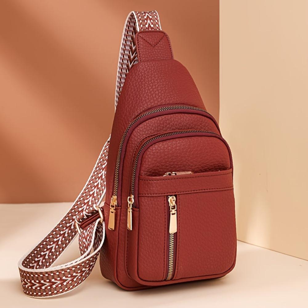 L'LEVANI™ | HAZEL - SAC BANDOULIÈRE VINTAGE EN MALLES