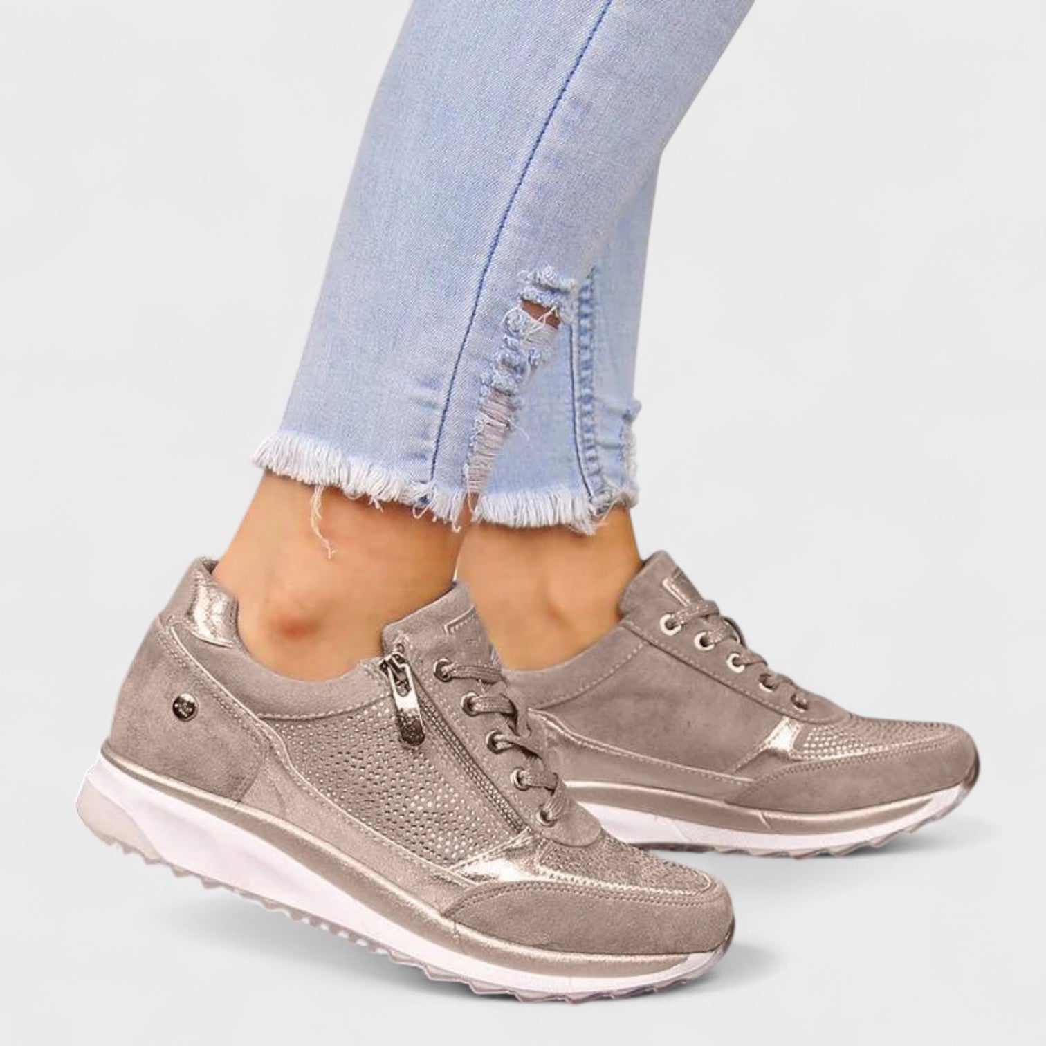 L'LEVANI™ | MIRJAM - CHAUSSURES ORTHOPÉDIQUES AVEC FERMETURE ÉCLAIR