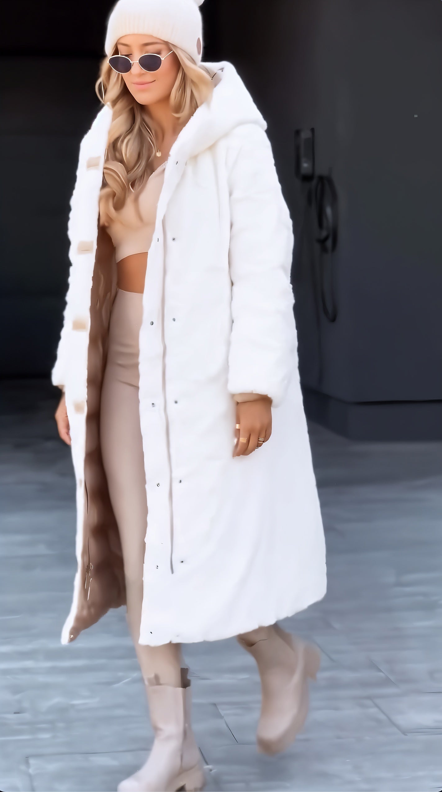 L'LEVANI™ | Manteau Long En Fourrure Double Face