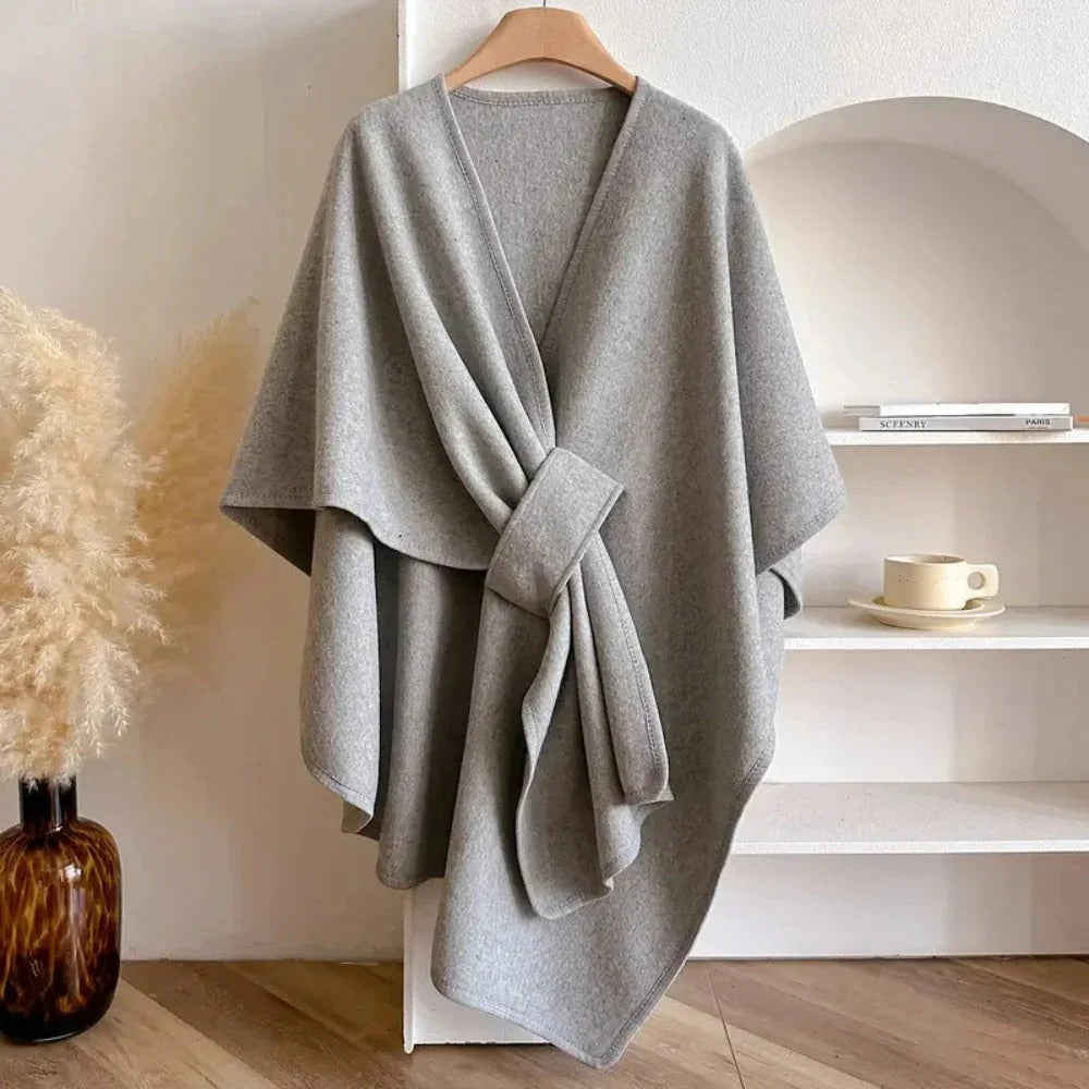 L'LEVANI PARIS - Châle poncho long