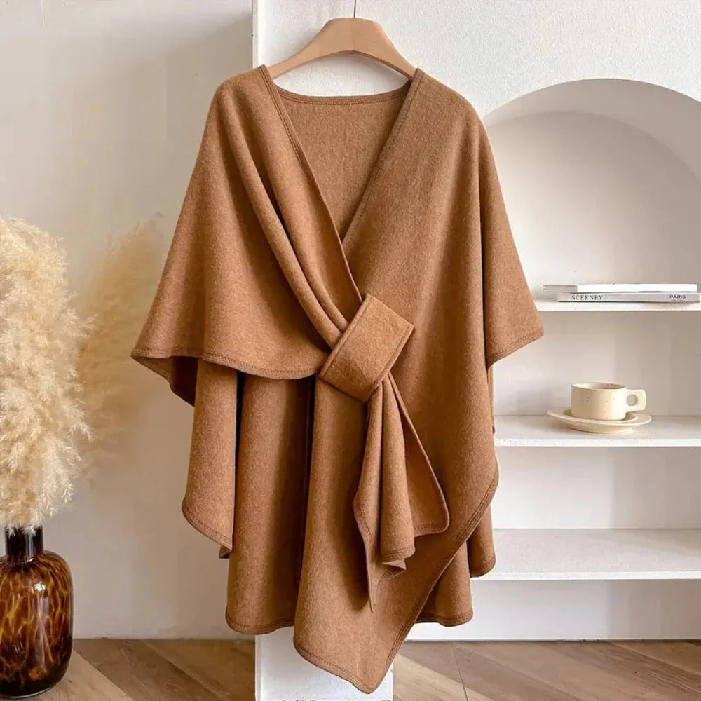 L'LEVANI PARIS - Châle poncho long