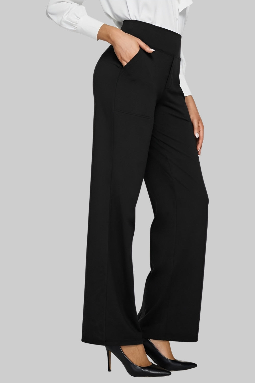 L'LEVANI™ | Pantalon Kalila Extensible Confortable & Anti-Cellulite