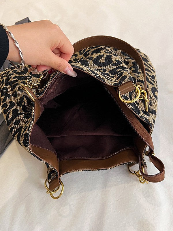 L'LEVANI™ | SAC ÉPAULE LÉOPARD - ÉLÉGANCE SAUVAGE