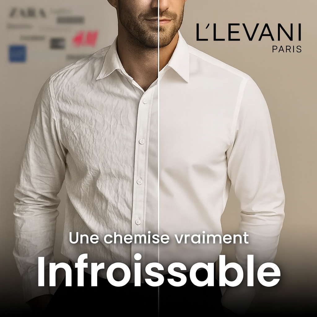  Chemise Infroissable à Coupe Ajustée
