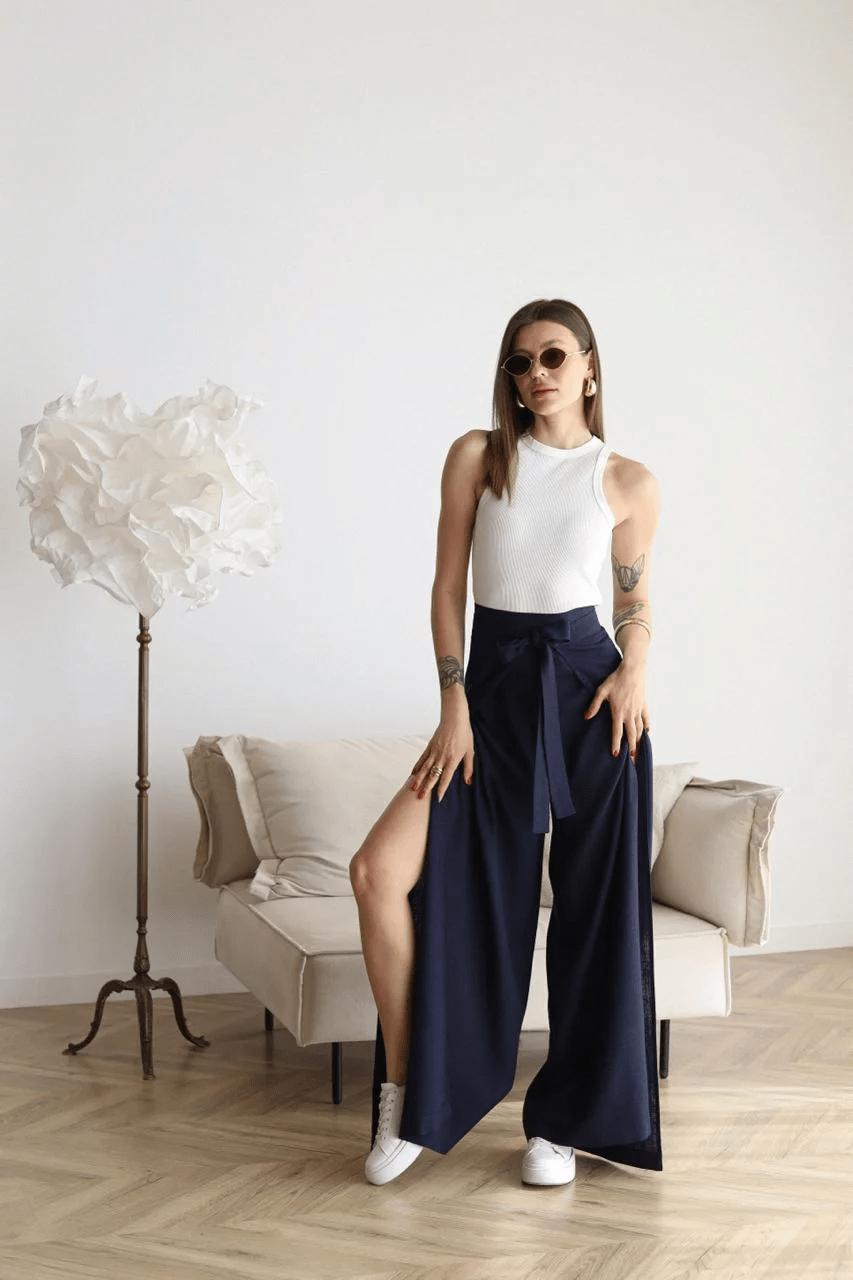  L'LEVANI™ | ALMA - Pantalon Large