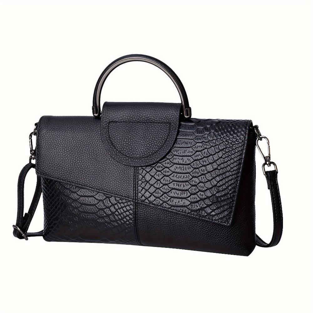  L'LEVANI™ | CELESTE - SAC DE LUXE À MOTIF CROCODILE