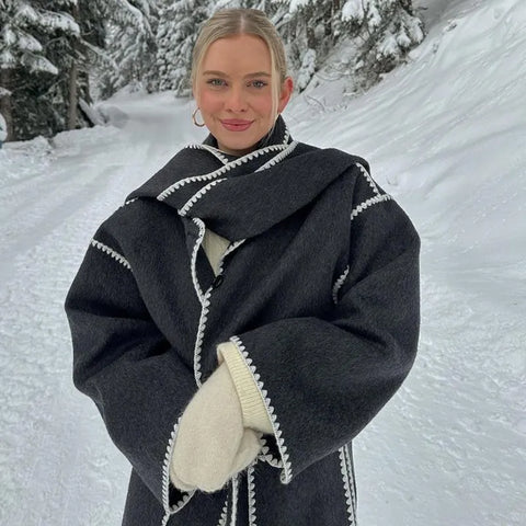  L'LEVANI™ | CHARLOTTE - MANTEAU CHIC INTEMPOREL