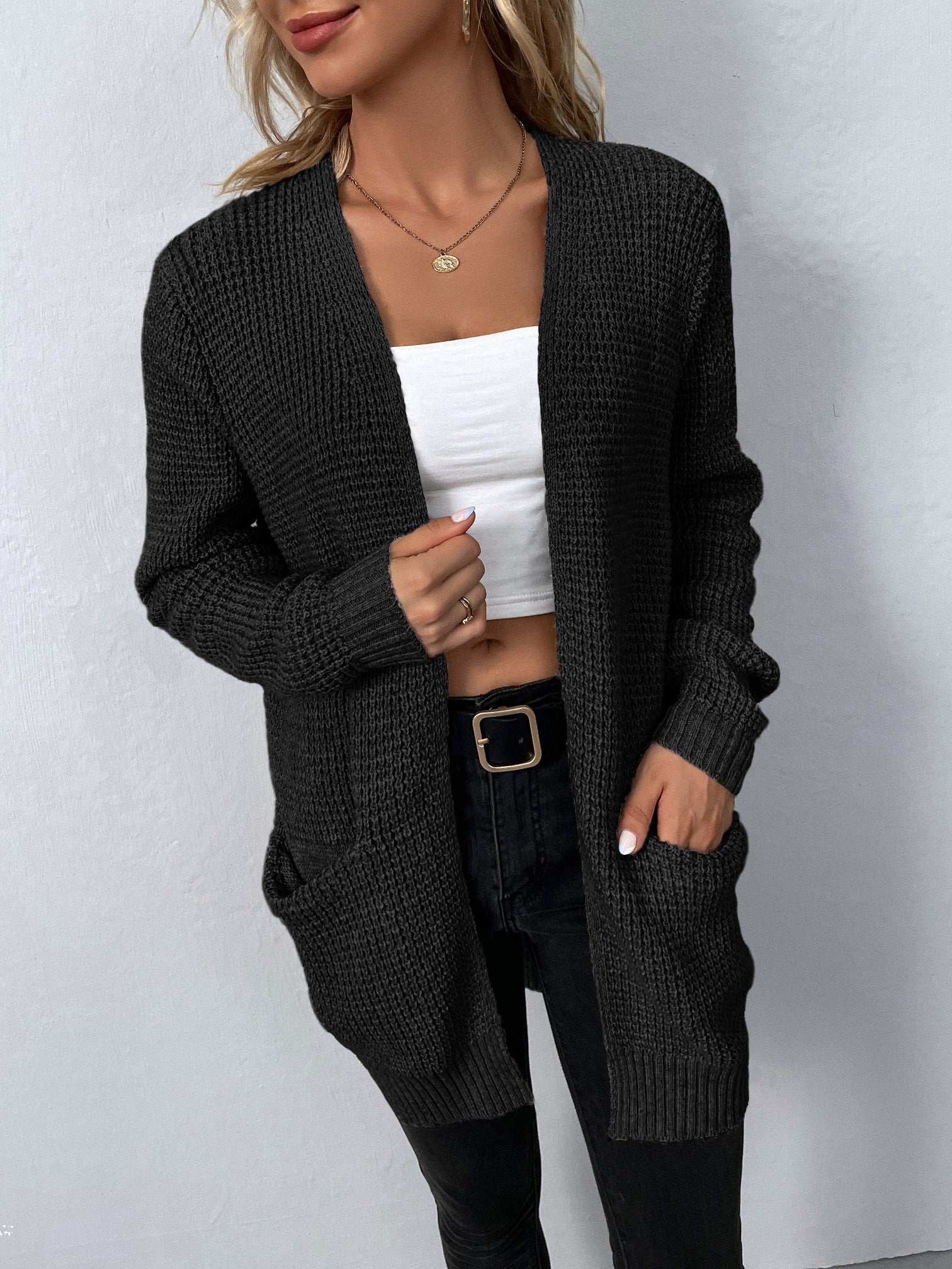  L'LEVANI™ | Cardigan Élégant En Maille Fine
