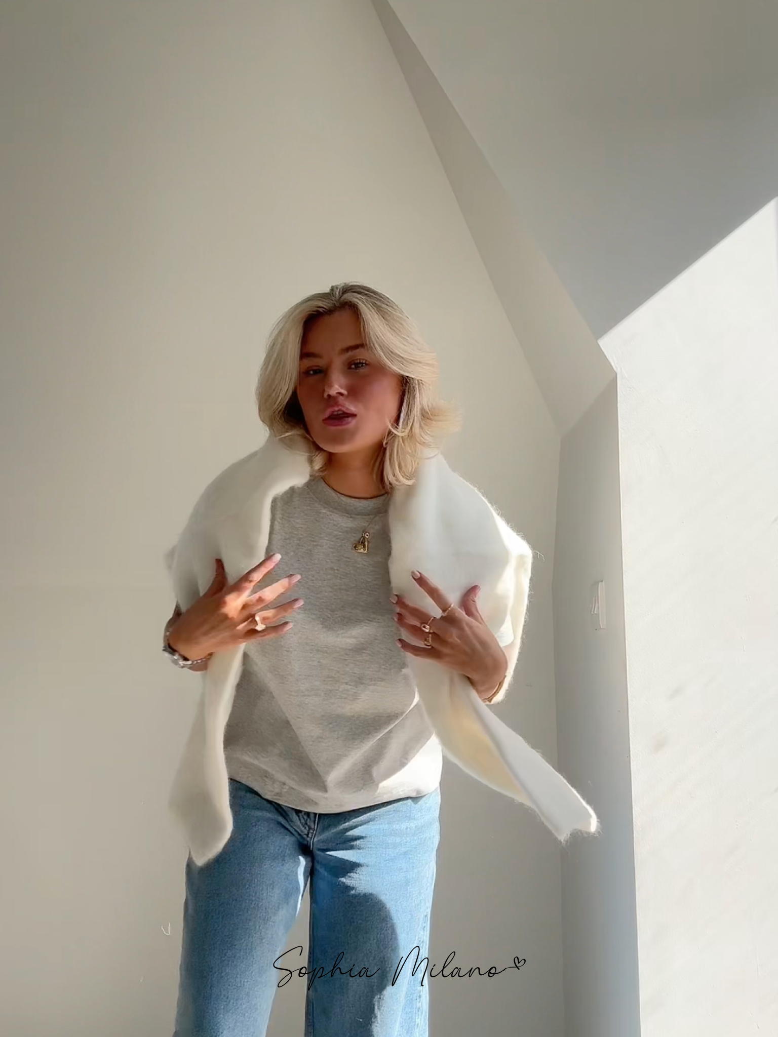  L'LEVANI™ | DONNA - PULL CREWNECK VIRAL