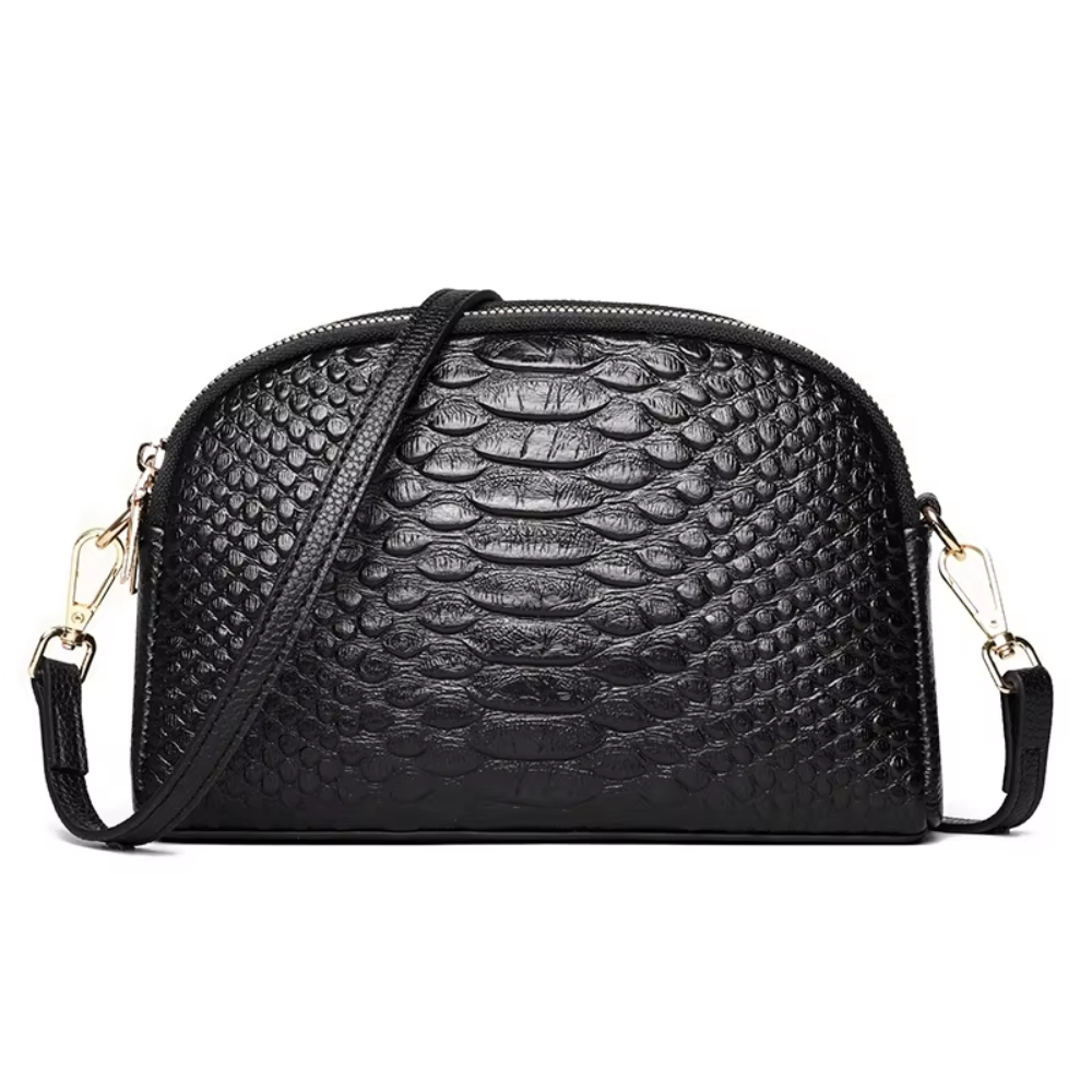  L'LEVANI™ | ISABELLA - MINI SAC BANDOULIÈRE EN SIMILI CROCODILE