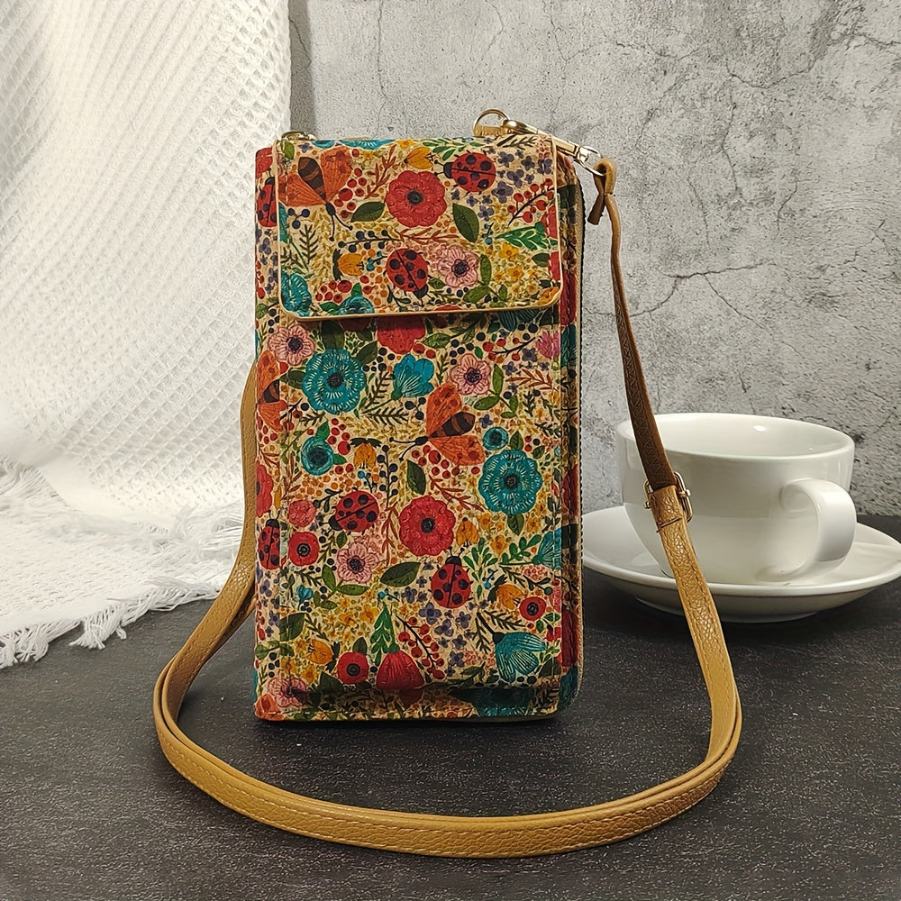  L'LEVANI™ | LILLA - SAC BANDOULIÈRE BOHO FLEURI