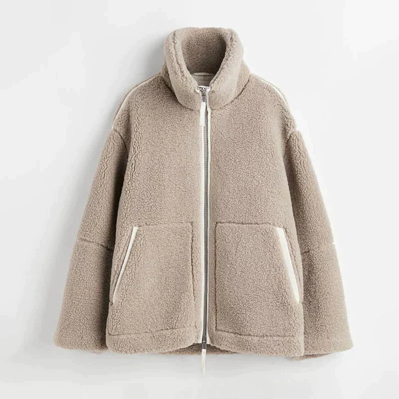  L'LEVANI™ | LUCIE - VESTE TEDDYFLEECE