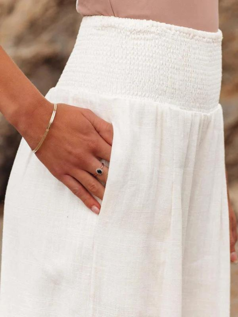  L'LEVANI™ | Lily - Pantalon Flottant à Jambes Évasées