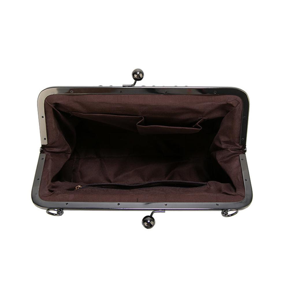  L'LEVANI™ | MILA - SAC À MAIN VINTAGE À FERMETURE À CLAPET