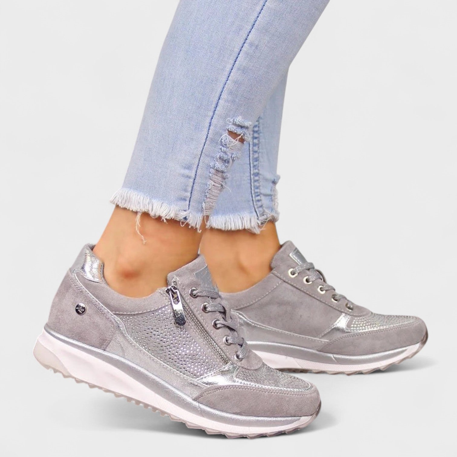  L'LEVANI™ | MIRJAM - CHAUSSURES ORTHOPÉDIQUES AVEC FERMETURE ÉCLAIR