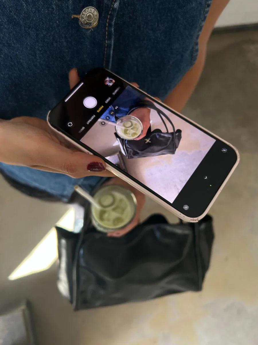  L'LEVANI™ | MONE SAC BANDOULIÈRE NOIR - ÉLÉGANCE INTEMPORELLE