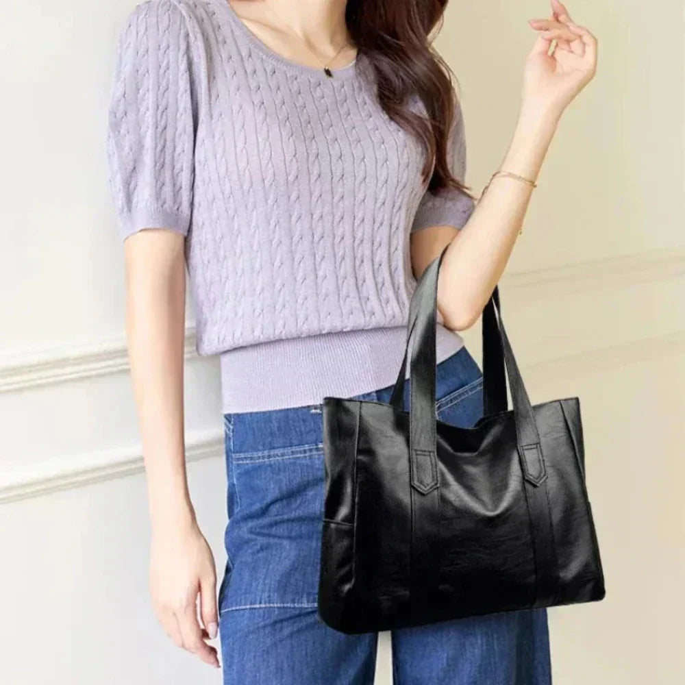  L'LEVANI™ | NORA - SAC À ÉPAULE DOUX DE LUXE MINIMALISTE