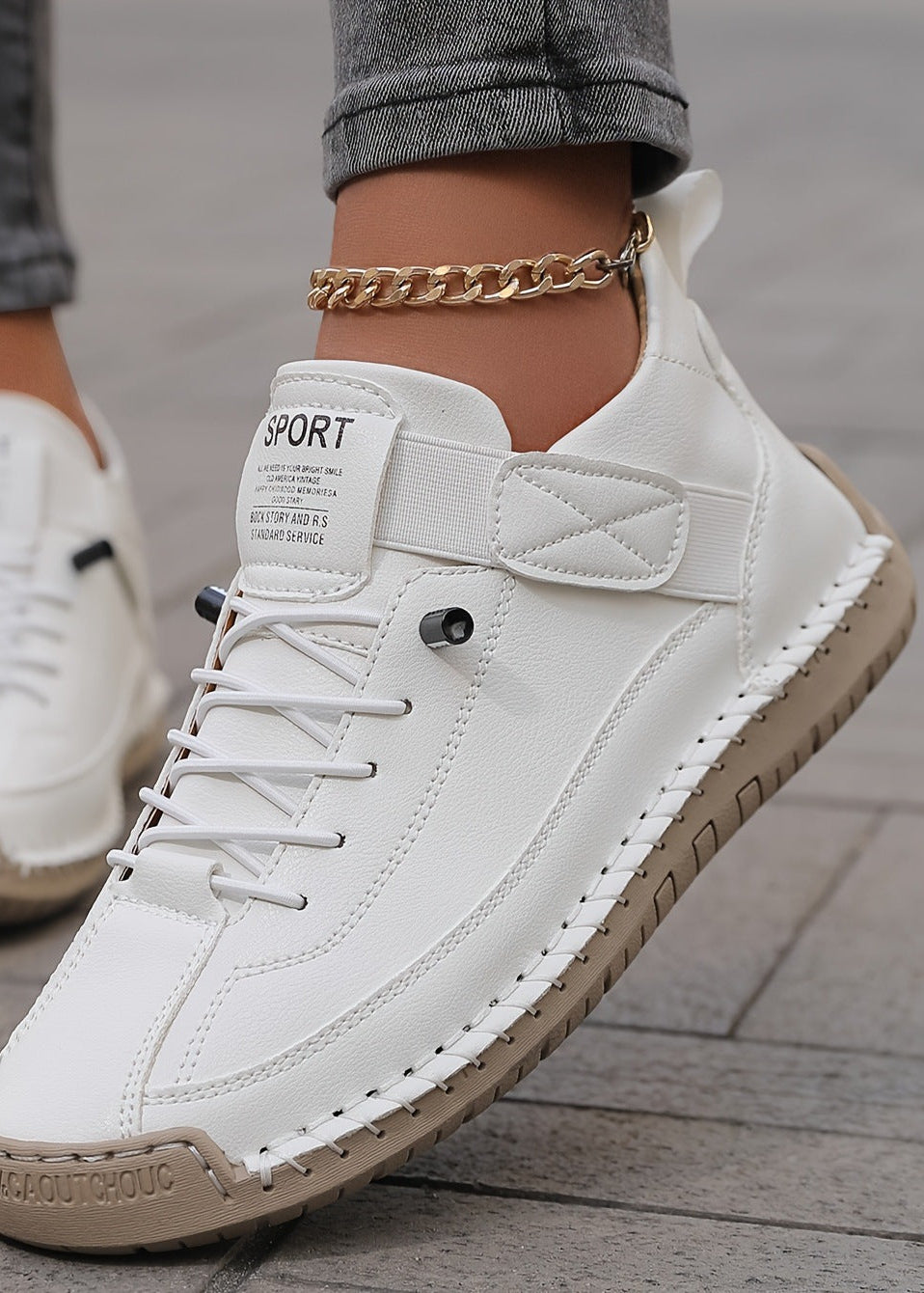  L'LEVANI PARIS ~ Baskets confortables et soutenantes