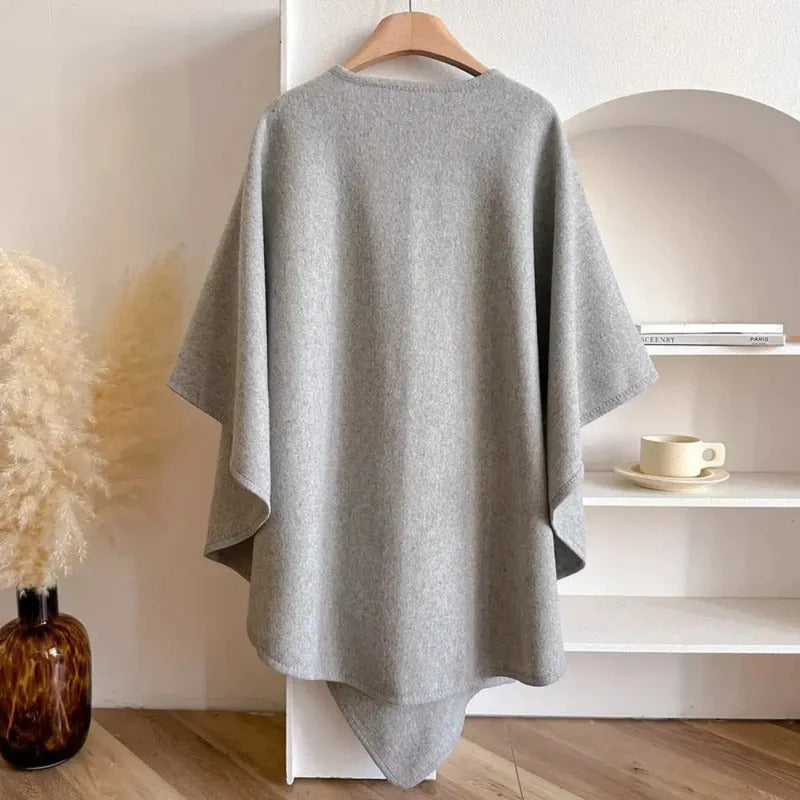  L'LEVANI PARIS - Châle poncho long