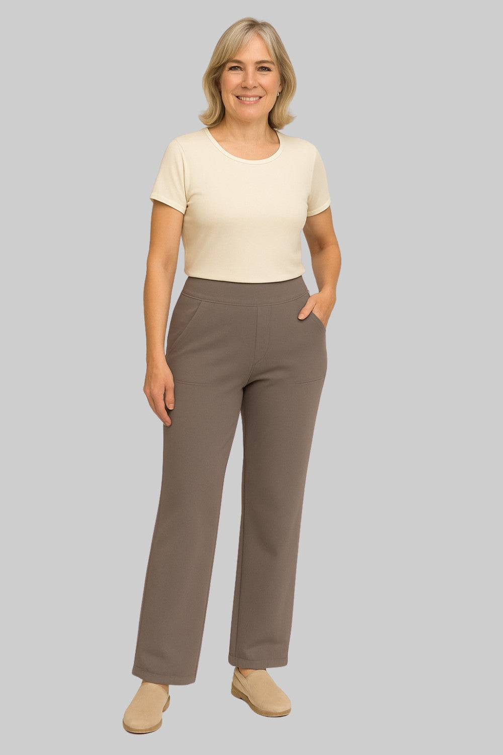  L'LEVANI™ | Pantalon Kalila Extensible Confortable & Anti-Cellulite
